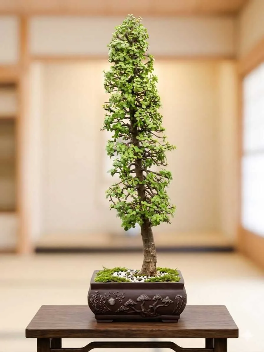 Large outdoor Jade bonsai