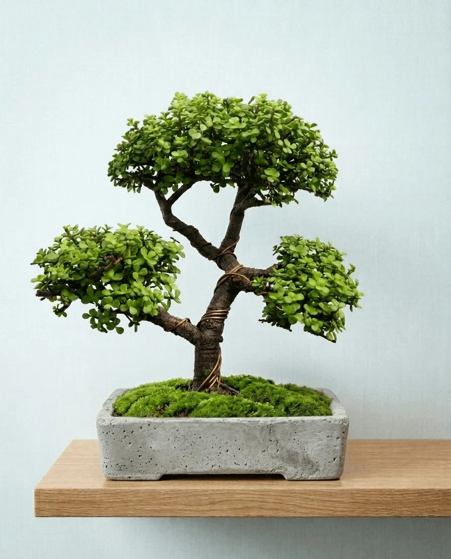 Jade Plant Bonsai